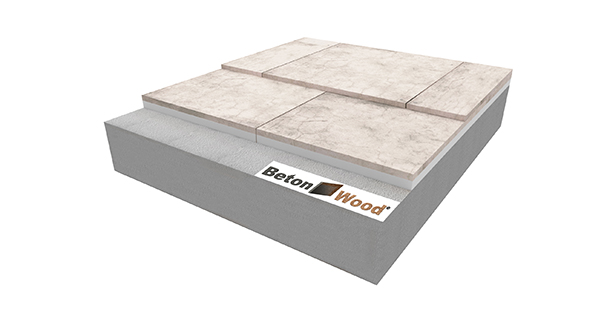 Isolamento attivo per pavimento in polistirene espanso e cementolegno con lastra BetonWood